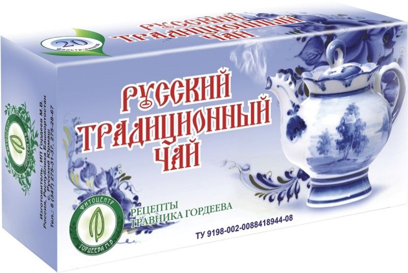 Русский традиционный чай, ф/п 2г*20 шт.
