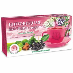 Щитовидная железа здоровая, ф/п 2г*20 шт.